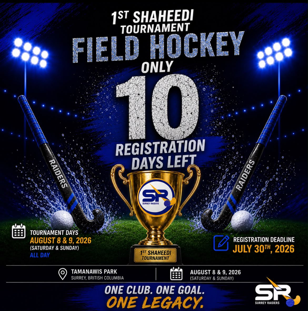 Upcoming Tournament